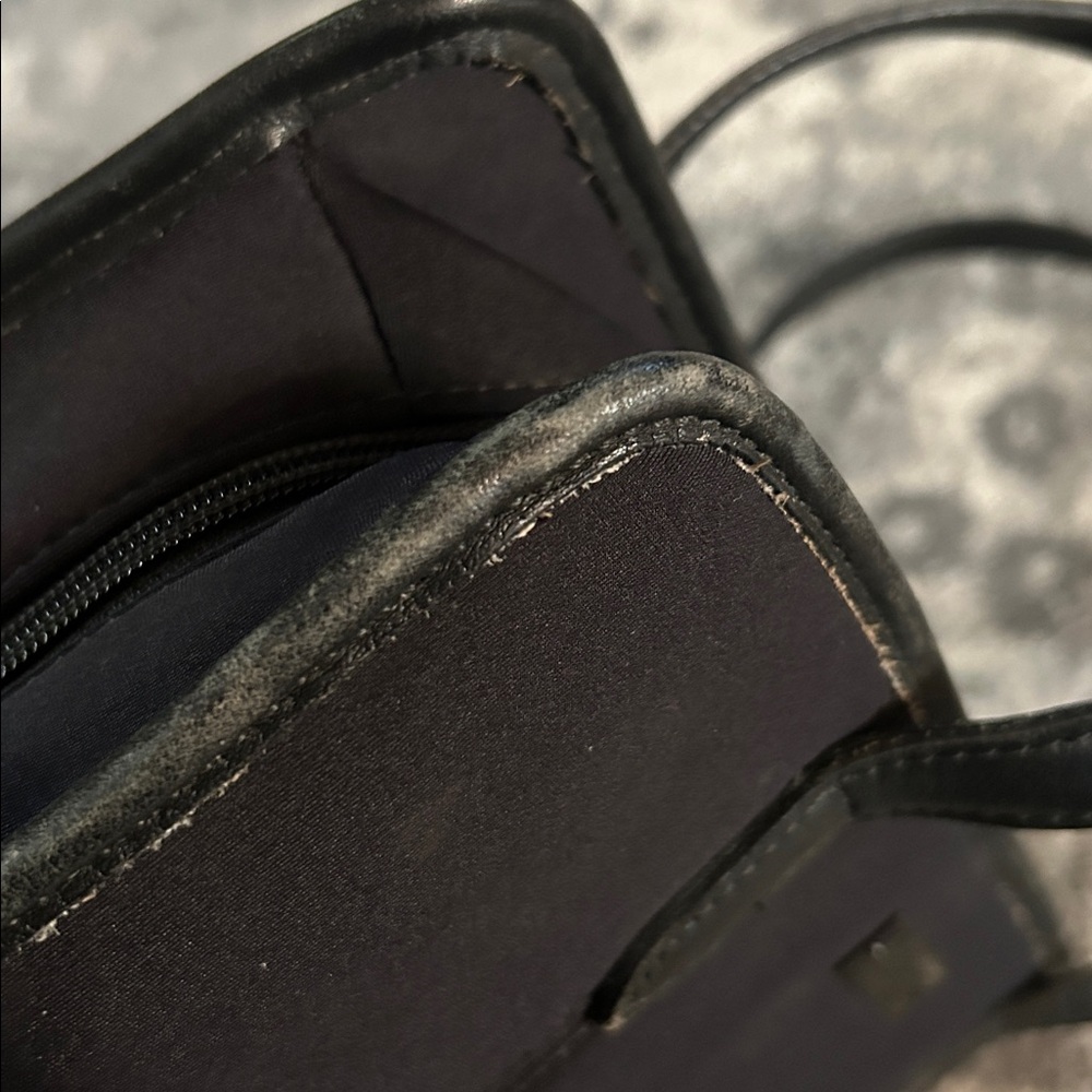 Vintage Coach Neoprene and Leather Shoulder Bag - Picture 6 of 10